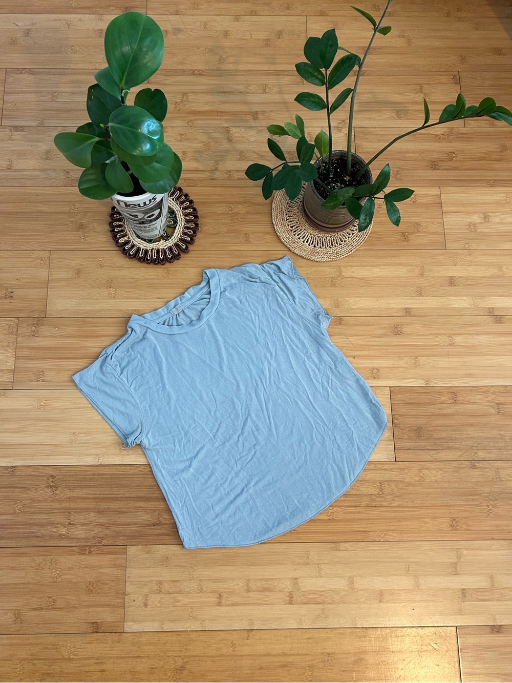 Jgalt Baby Blue Baby Tee